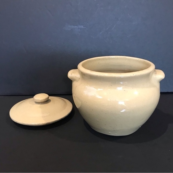 Vintage Dutchess Cheese New York Ceramic Lidded Crockery, Beige - Picture 3 of 16